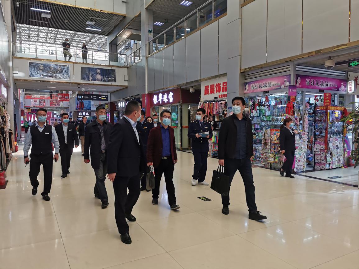 省市場監(jiān)督管理局考核組對錢江商城開展四星級文明規(guī)范考核驗(yàn)收