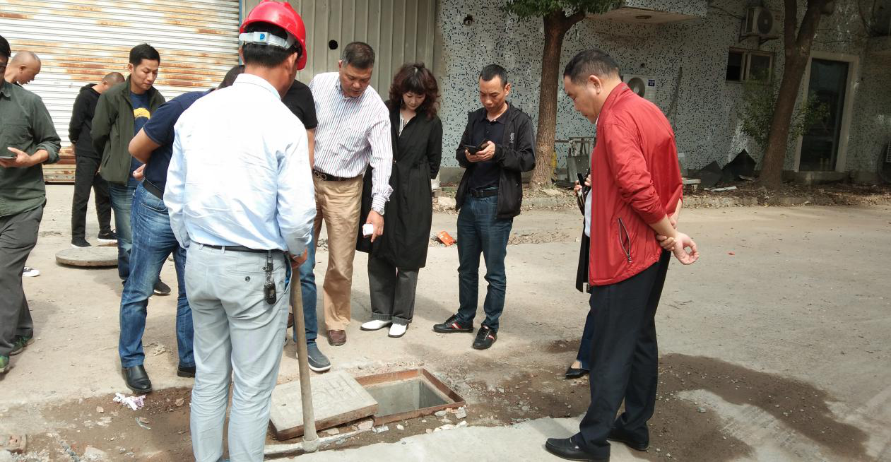 建華科技產業園“污水零直排”              推進工作，實地勘察2.png